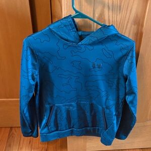 Under Armour Kids Blue Patterned Hoodie